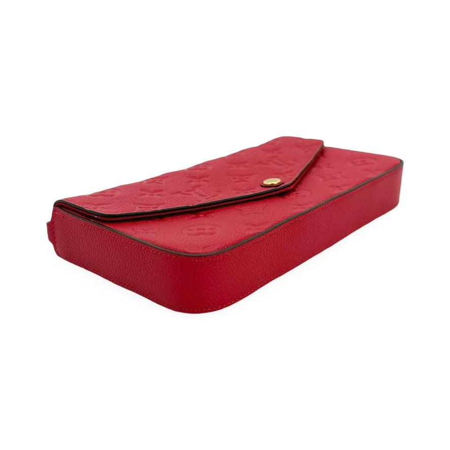 LOUIS VUITTON: Monogram Empreinte Felicie Pochette
