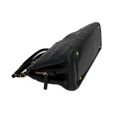 CHANEL: Quilted Caviar Timeless CC Soft Shopper