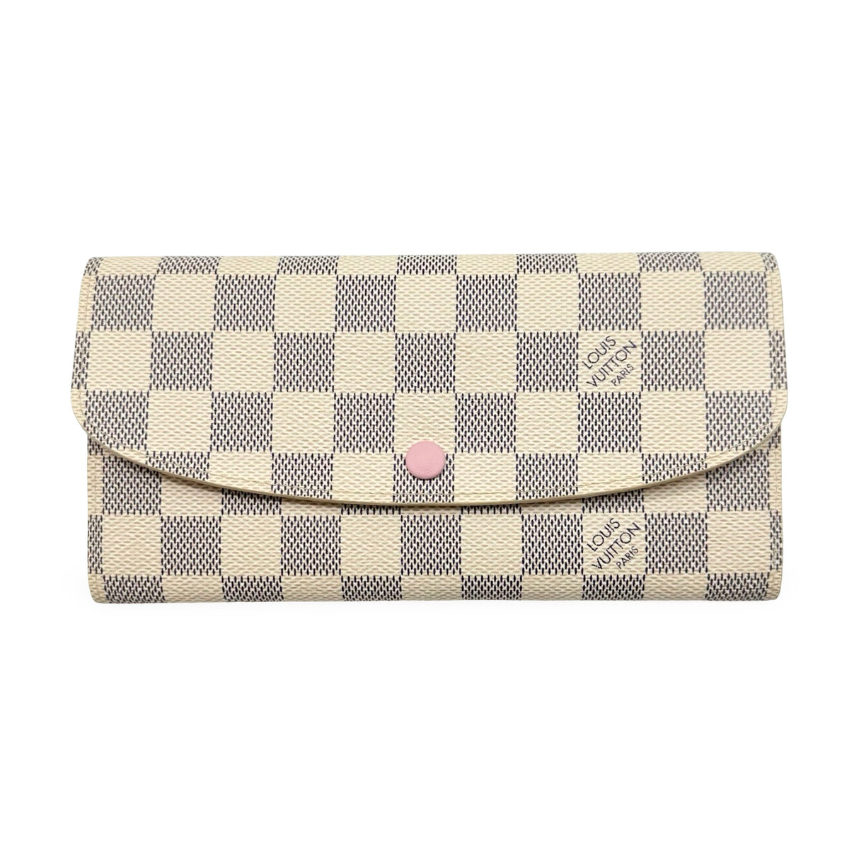 LOUIS VUITTON: Damier Azur Emilie Wallet