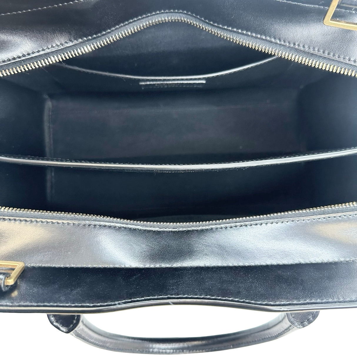 SAINT LAURENT: Leather Medium Uptown Tote