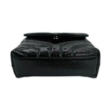 SAINT LAURENT: Quilted Patent Toy Loulou