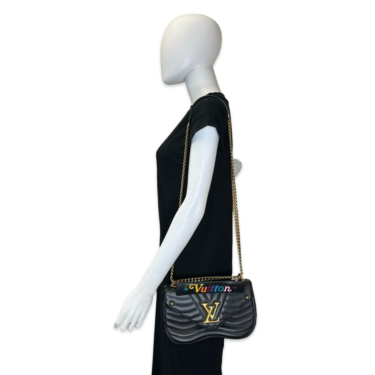 Quilted Calfskin New Wave MM