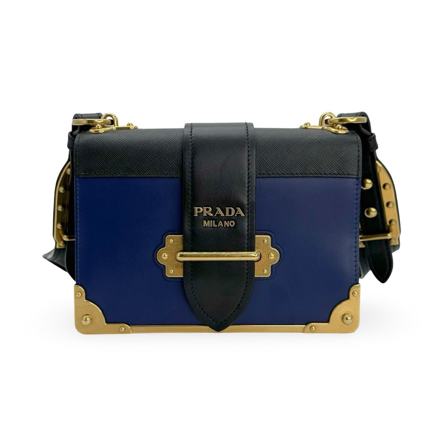 PRADA: Saffiano City Cahier Crossbody