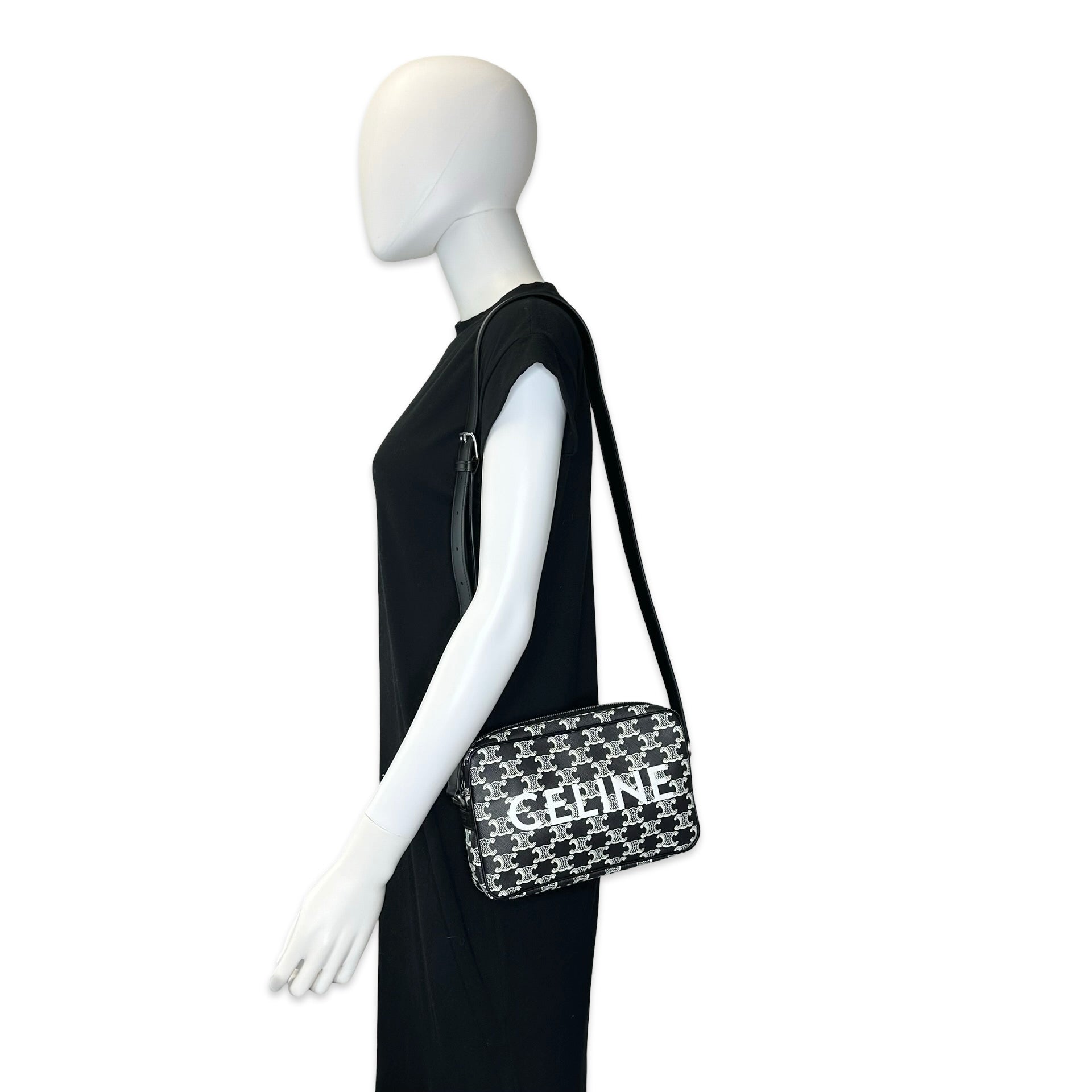 CELINE: Triomphe Medium Messenger Bag – Luv Luxe Scottsdale