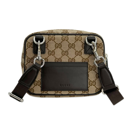 GUCCI: GG Canvas Neo Pouch Crossbody
