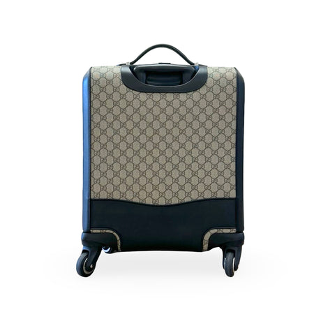 GUCCI: GG Supreme Savoy Carry On Rolling Luggage