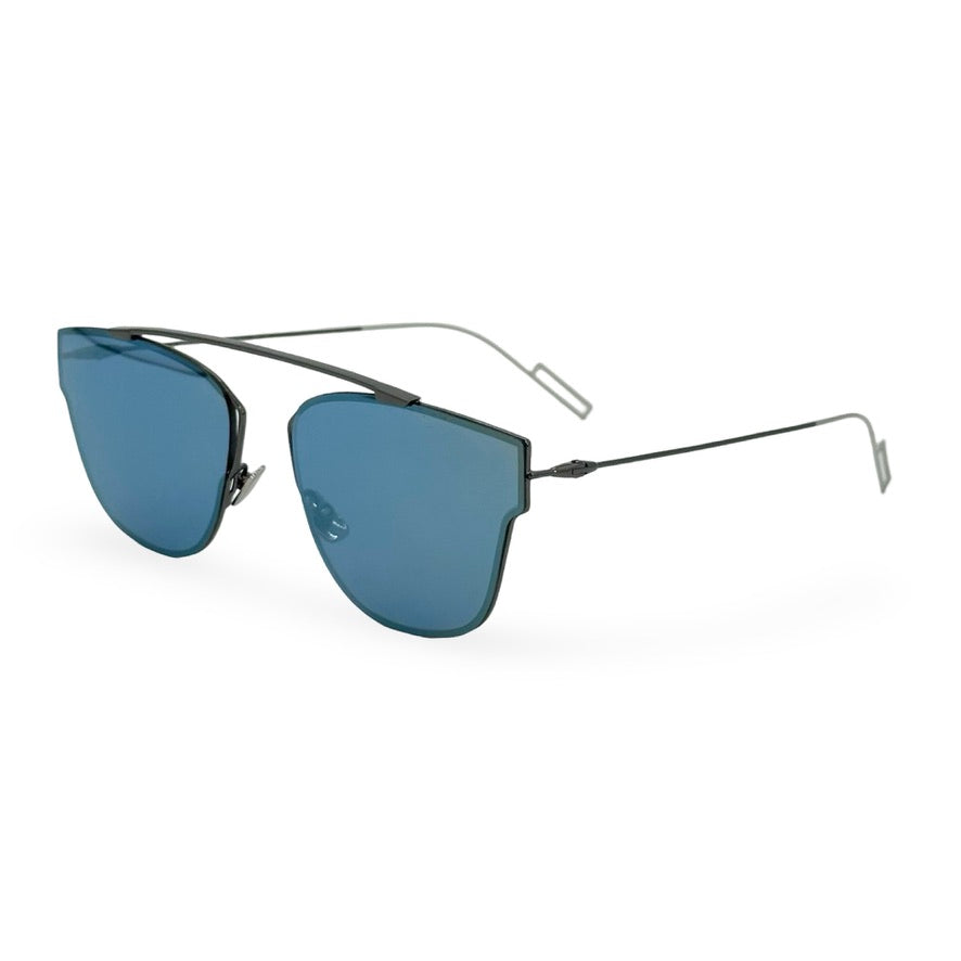 CHRISTIAN DIOR: Wire Frame Mirror Sunglasses