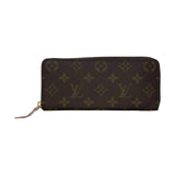 LOUIS VUITTON: Monogram Clemence Wallet