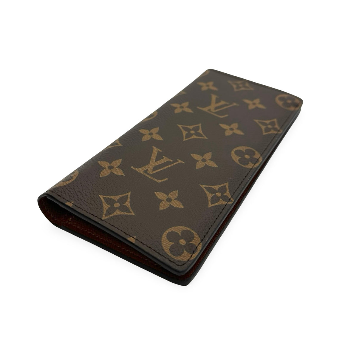 LOUIS VUITTON: Monogram Brazza Wallet