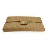 CHANEL: Quilted Lambskin Large Flap Wallet