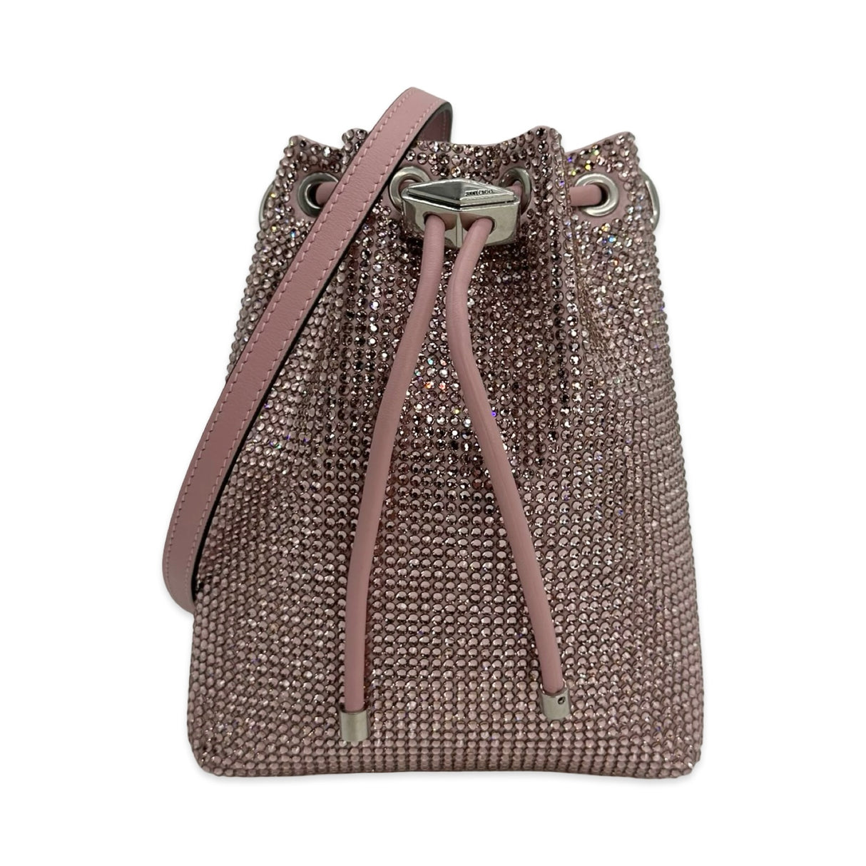 Crystal Mini Cinch Bucket Bag