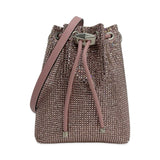 Crystal Mini Cinch Bucket Bag