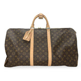 LOUIS VUITTON: Monogram Keepall 55