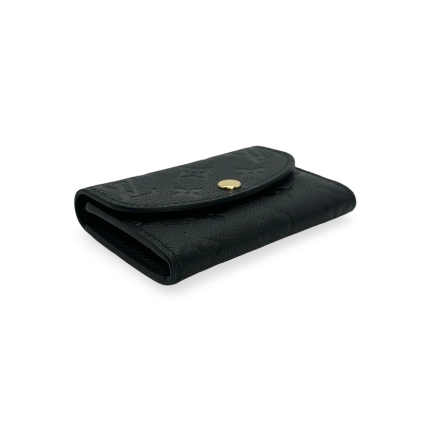 LOUIS VUITTON: Monogram Empreinte Rosalie Coin Purse