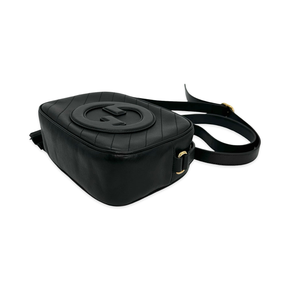 GUCCI: Diagonal Quilted Blondie Small Camera Bag