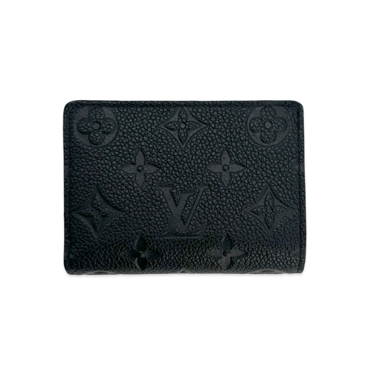 LOUIS VUITTON: Monogram Empreinte Clea Wallet