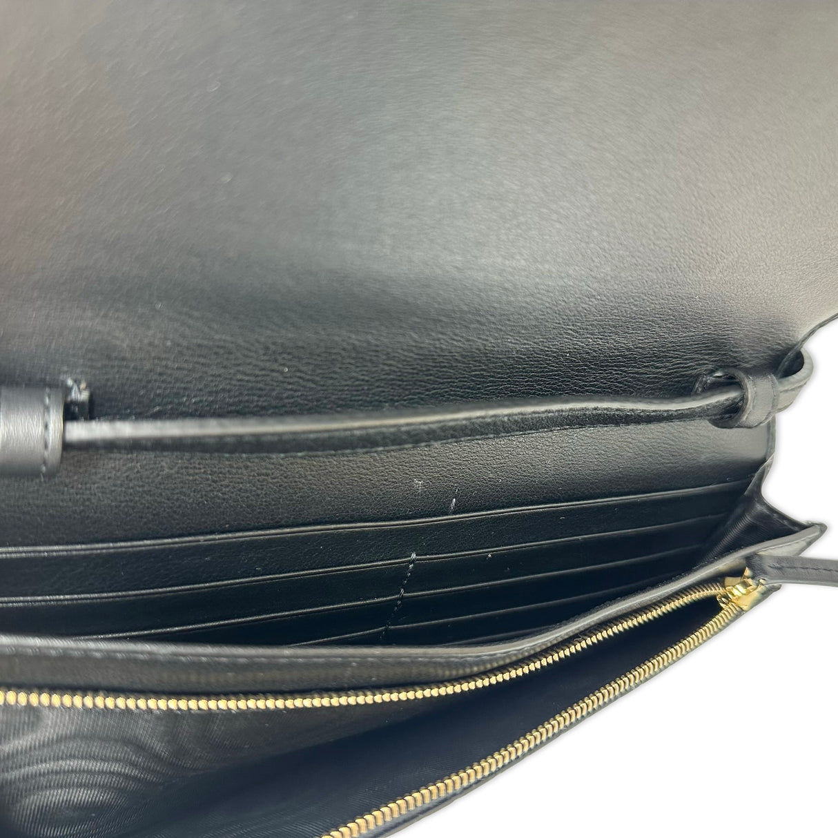 GUCCI: Microguccissima Wallet on a Strap