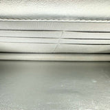 Iridescent Quilted Lambskin Wallet on a Chain