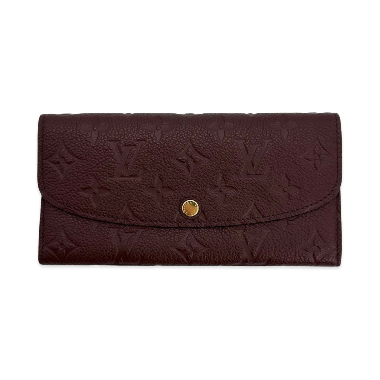 LOUIS VUITTON: Monogram Empreinte Emilie Wallet