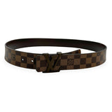 LOUIS VUITTON: Damier Ebene Initiales Belt