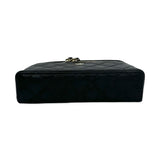 Quilted Caviar Slim Vanity Case