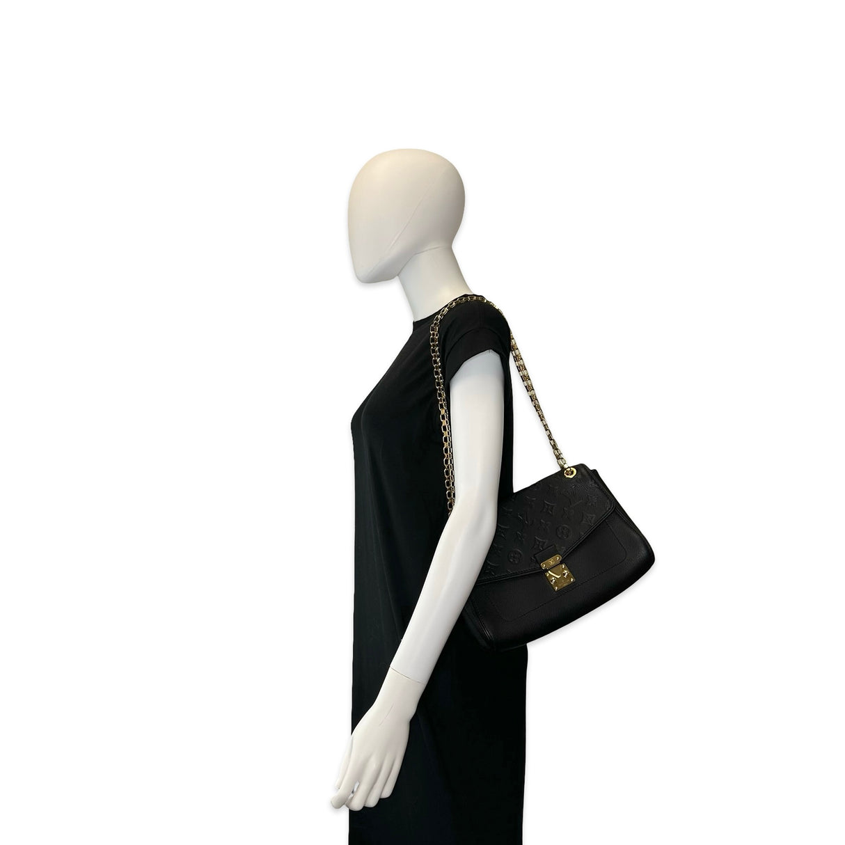 LOUIS VUITTON: Monogram Empreinte Saint Germain PM