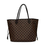 LOUIS VUITTON: Damier Ebene Neverfull MM