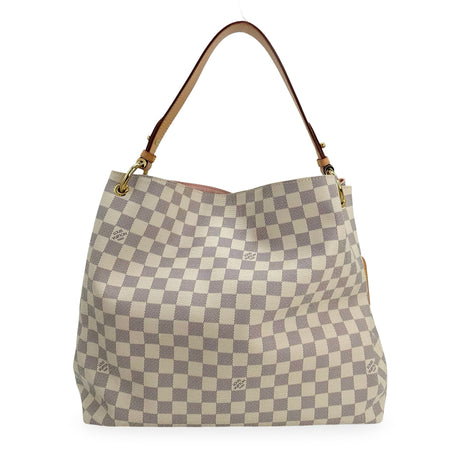 LOUIS VUITTON: Damier Azur Graceful MM