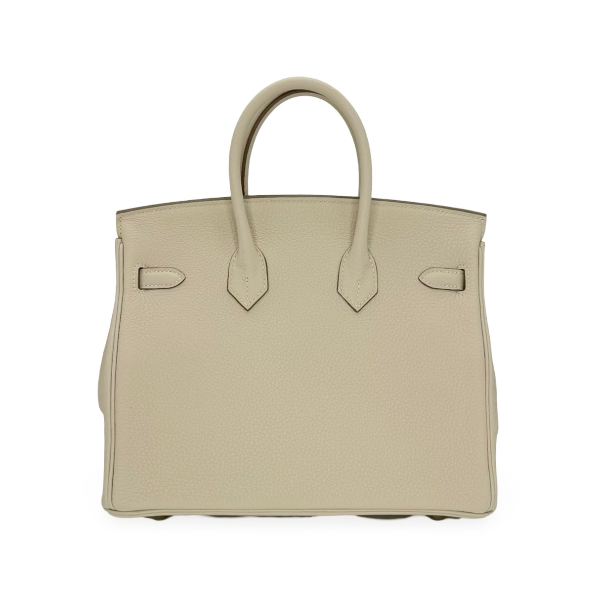 HERMÈS: Togo Birkin 25 Craie