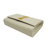 SAINT LAURENT: Grain de Poudre Small Kate Chain Bag