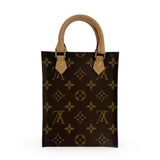 LOUIS VUITTON: Monogram Petit Sac Plat