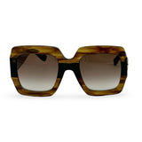 GUCCI: Oversized Square Sunglasses