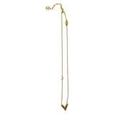 LOUIS VUITTON: Pearl Essential V Necklace