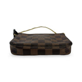 LOUIS VUITTON: Damier Ebene Mini Pochette Accessoires