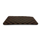 LOUIS VUITTON: Damier Ebene Neverfull Pochette