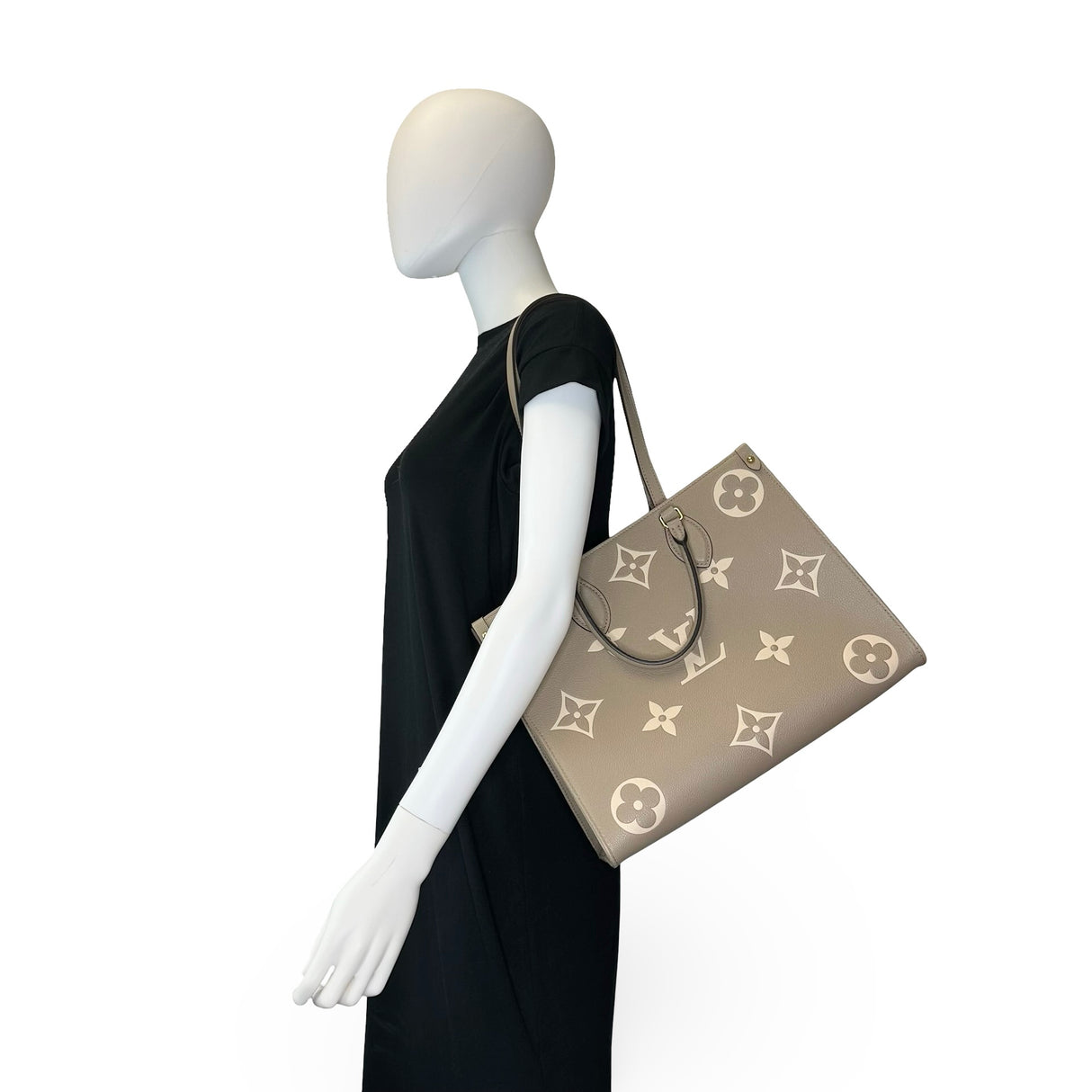 LOUIS VUITTON: Monogram Empreinte Bicolor Onthego MM
