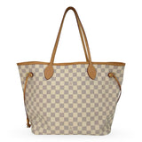 LOUIS VUITTON: Damier Azur Neverfull MM