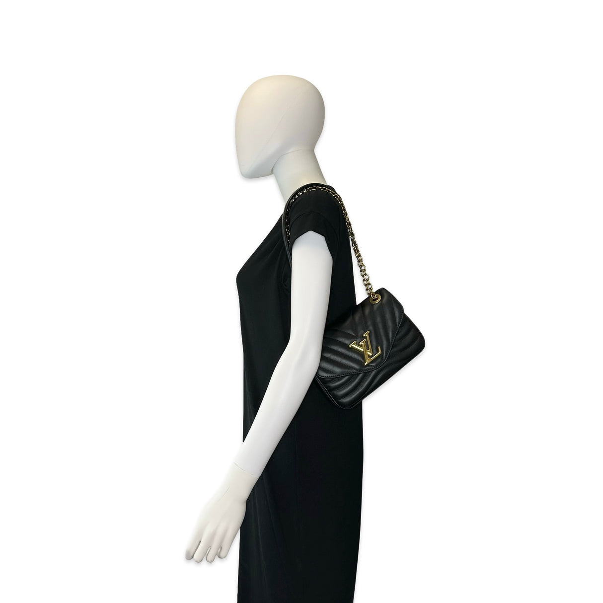 LOUIS VUITTON: Quilted Calfskin New Wave PM