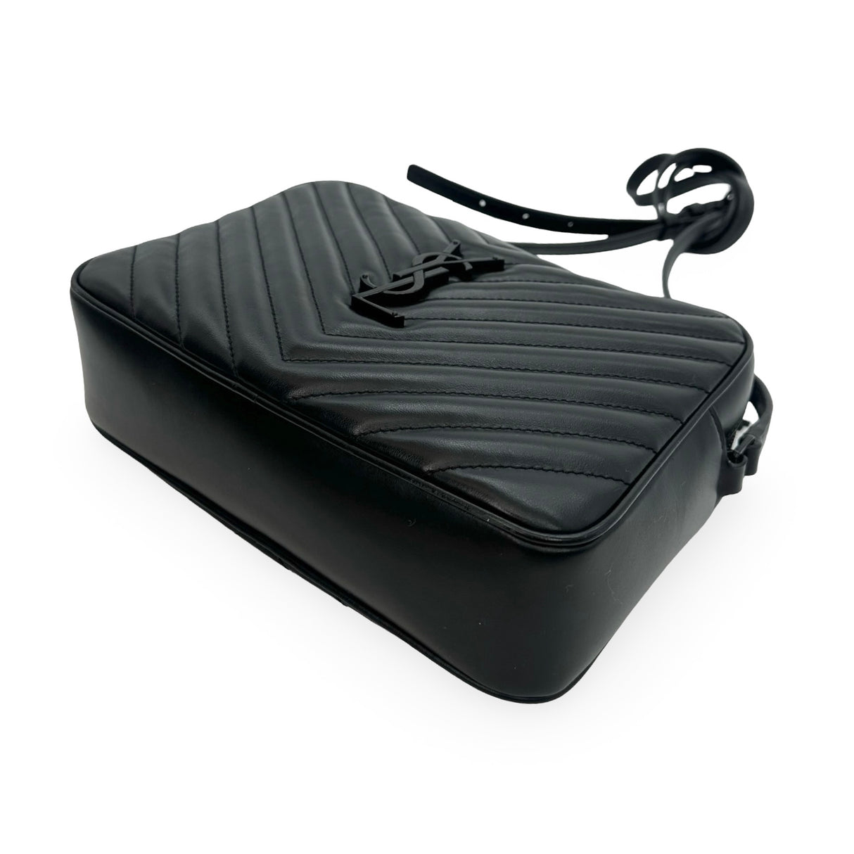 SAINT LAURENT: Quilted Leather Lou Camera Bag