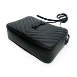 SAINT LAURENT: Quilted Leather Lou Camera Bag