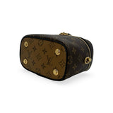 LOUIS VUITTON: Monogram Reverse Vanity PM