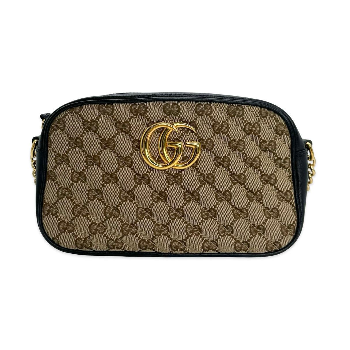 GUCCI: GG Canvas Marmont Small Camera Bag