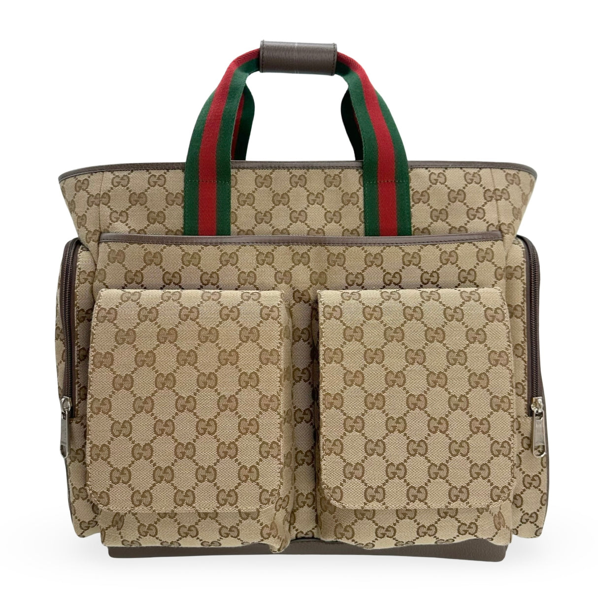 GUCCI: GG Canvas Large Convertible Changing Bag