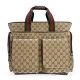 GUCCI: GG Canvas Large Convertible Changing Bag