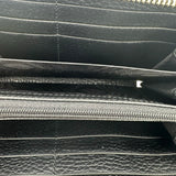 Grained Calfskin GG Marmont Zip Around Wallet