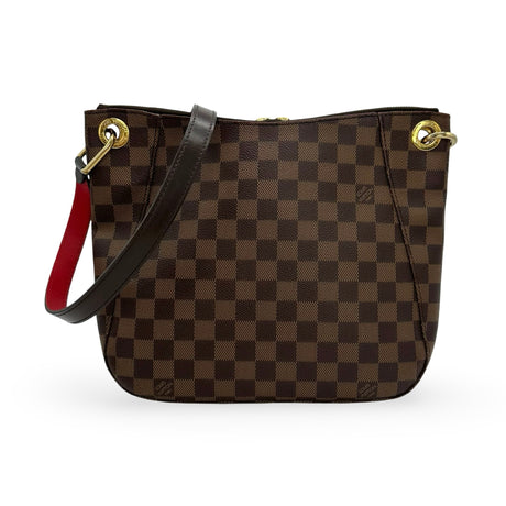 LOUIS VUITTON: Damier Ebene South Bank Besace