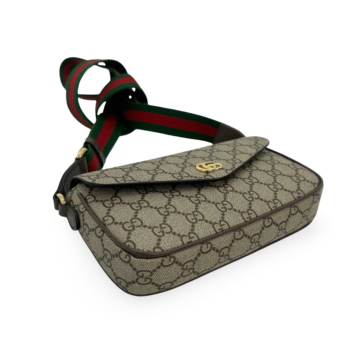 GUCCI: GG Supreme Ophidia Pochette Strap