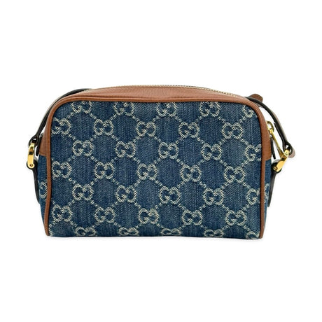GG Denim Mini Ophidia Crossbody