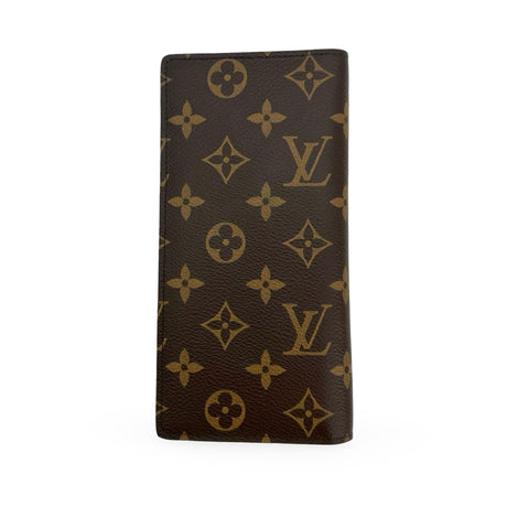 LOUIS VUITTON: Monogram Brazza Wallet