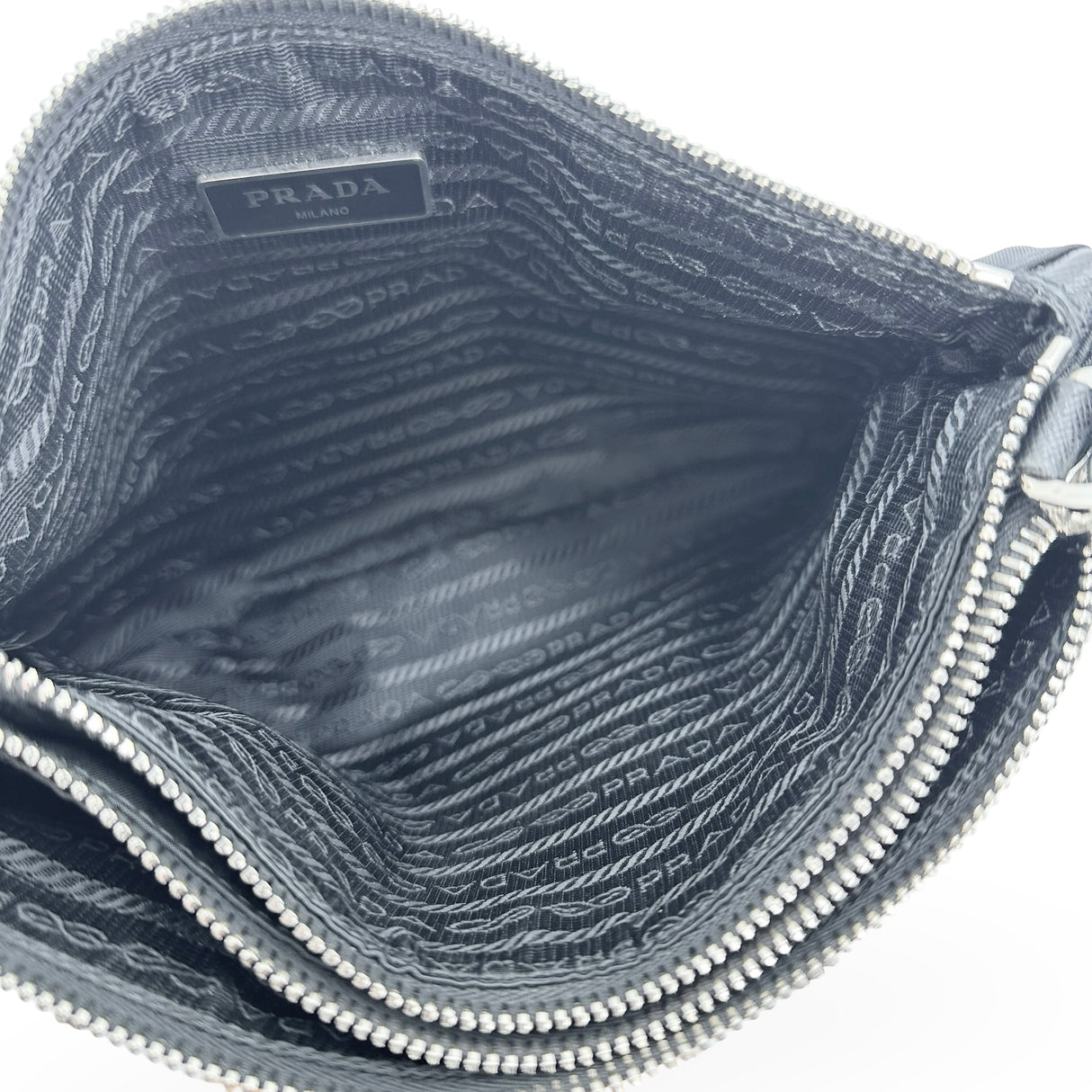PRADA: Re-Nylon Re-Edition 2000 Double Zip Crossbody